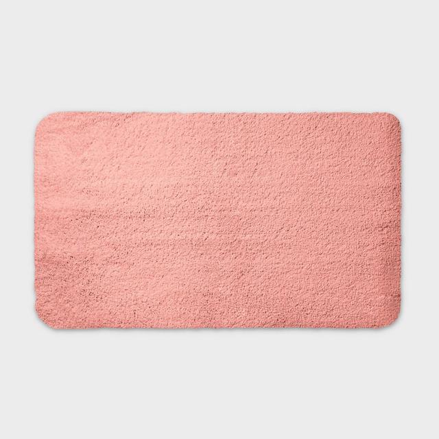 34"x20" Performance Nylon Bath Rug Coral - Threshold™