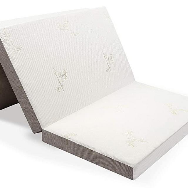 Milliard Tri Folding Mattress with Washable Cover Space Saver Single Size (75 inches x 25 inches x 4 inches)