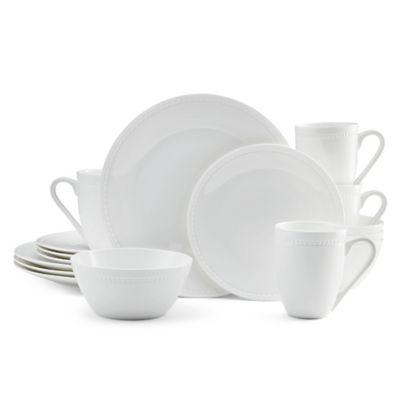 Mikasa® Loria 16-Piece Dinnerware Set in White
