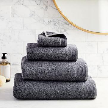 Organic Luxe Fibrosoft™ Towels - Gray Dusk Melange