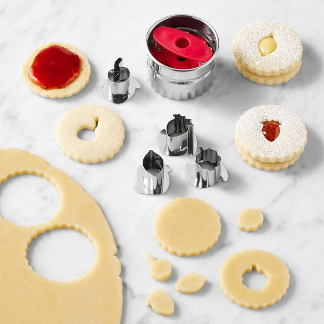 Williams Sonoma Summer Linzer Cutter Set