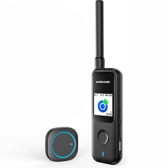 Aorkuler GPS Dog Tracker – No Phone, No Signal, No Subscription | Real-Time Direction & Distance Up to 3.5 Miles | Built for Hiking, Farms & Off-Grid Adventures (Tracker 2)