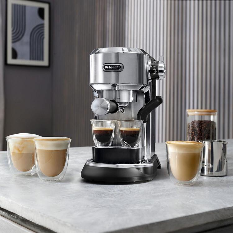 De'Longhi, Dedica Maestro Plus Espresso Machine with Steam Wand | Zola