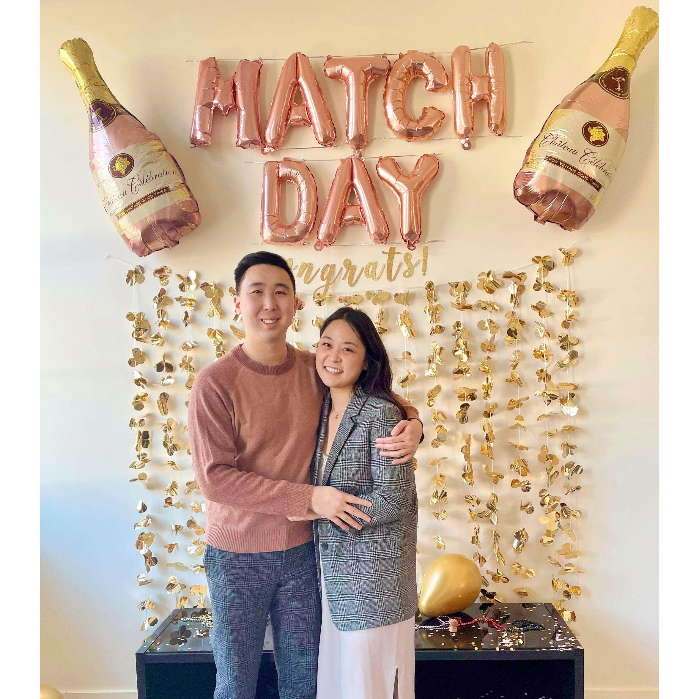 Ted matched into radiology residency!