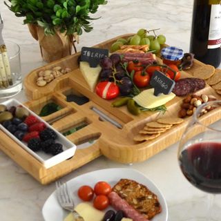 Engraved 11-Piece Charcuterie Board & Tool Set