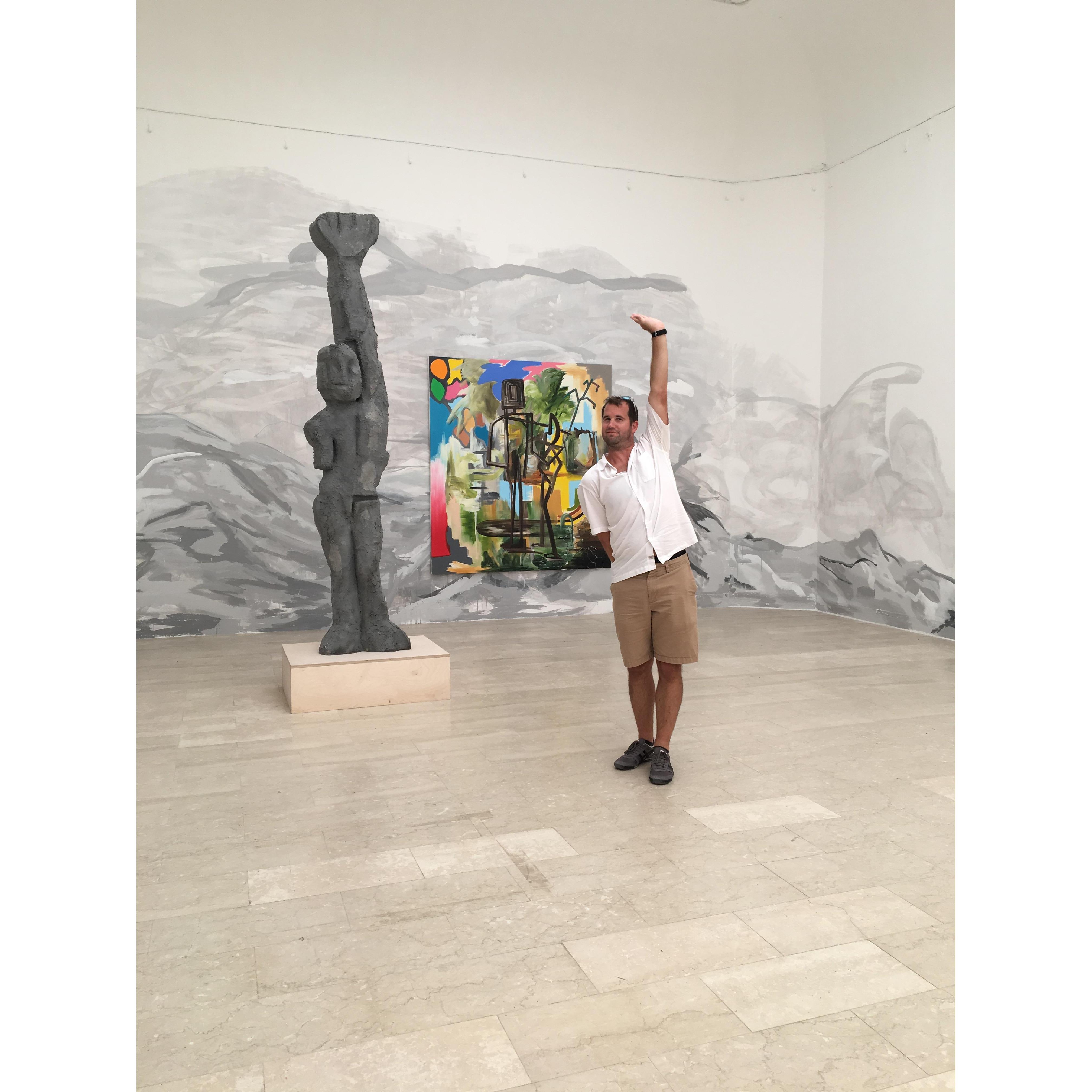 Connecting with sculpture
