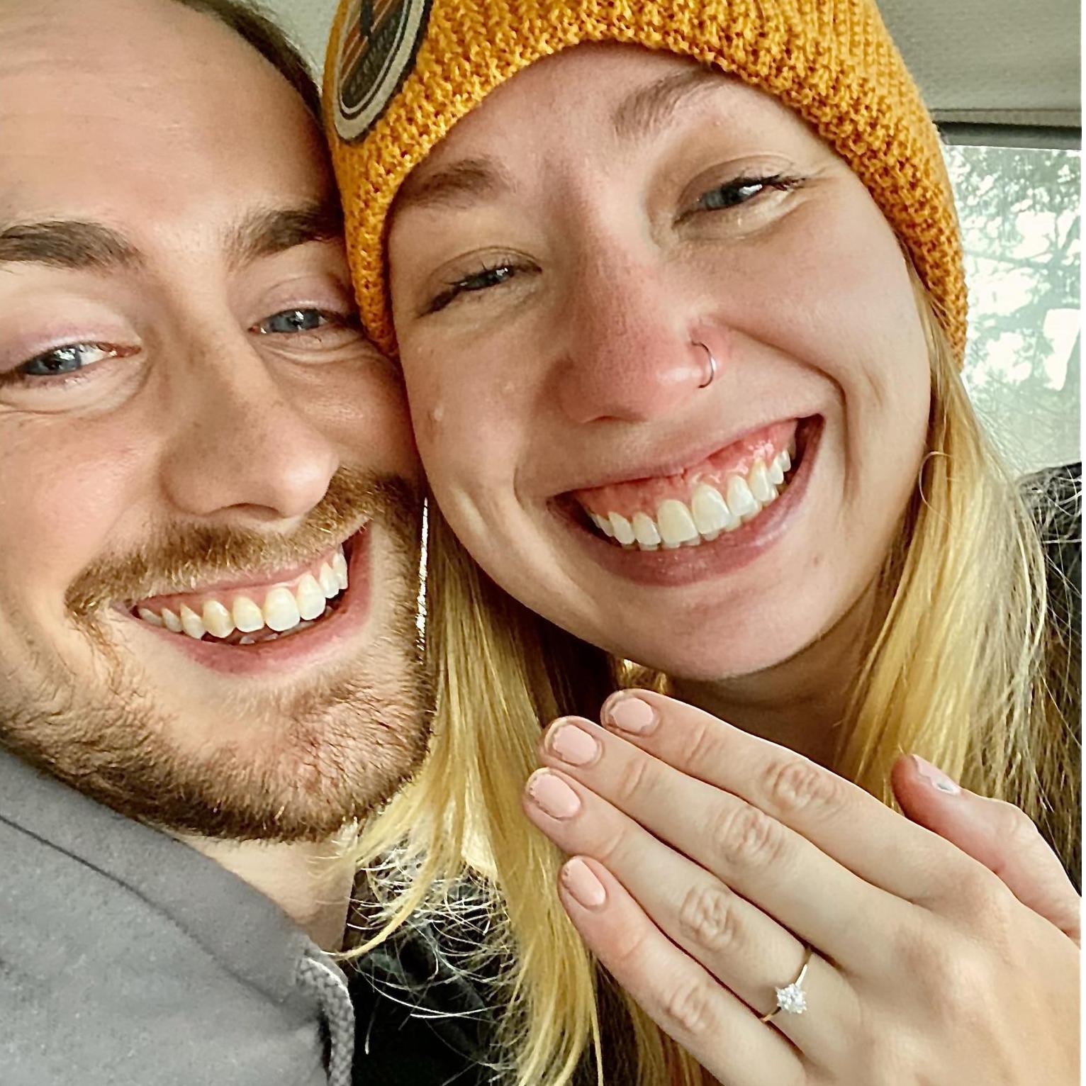 The day we got engaged!