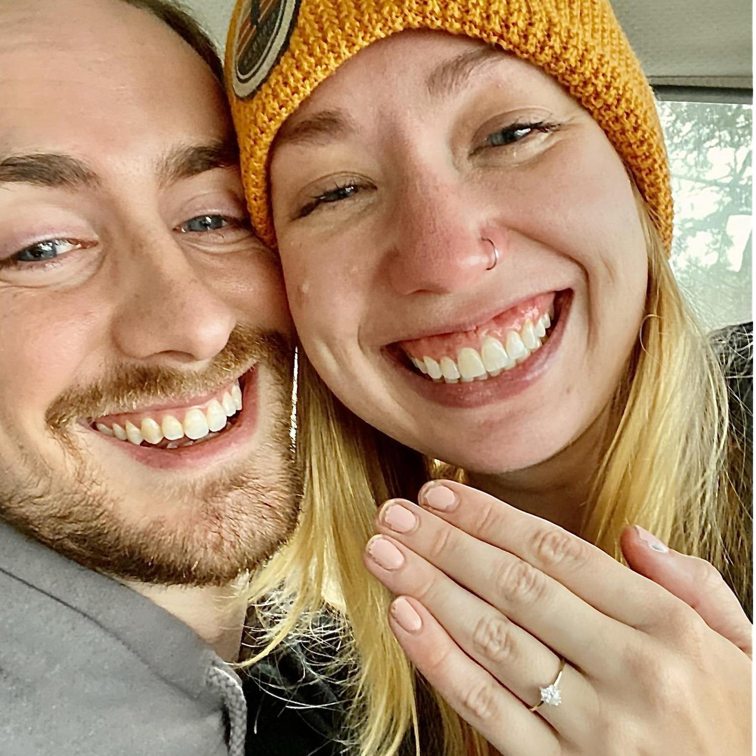 The day we got engaged!