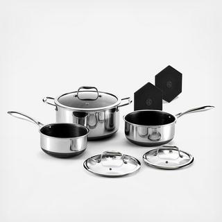 6-Piece Pot Set with Trivets