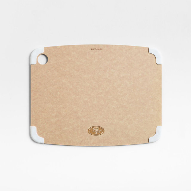 NFL San Francisco 49ers Epicurean ® Natural Non-Slip Paper Composite Cutting Board 14.5"x11"