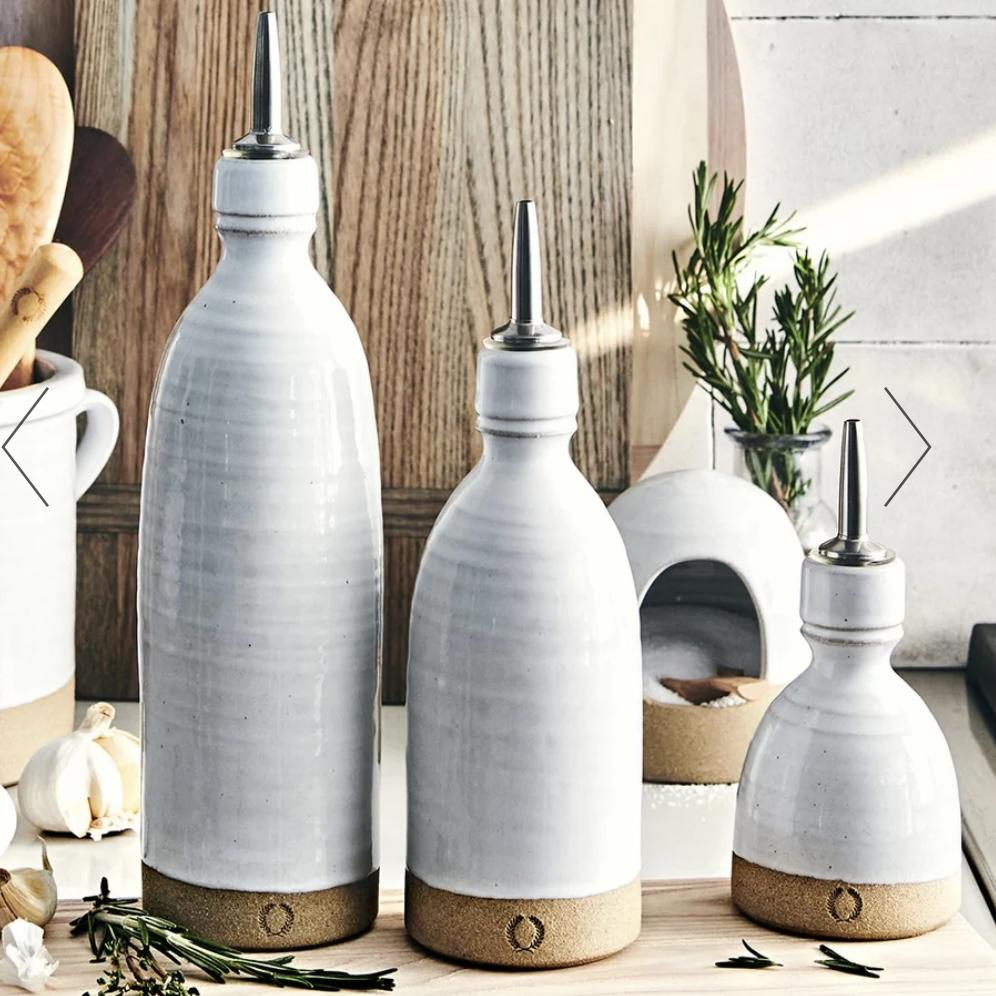 Farmhouse Pottery Olive Oil Bottle - Mini