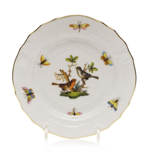 Herend Rothschild Bird Bread & Butter Plate