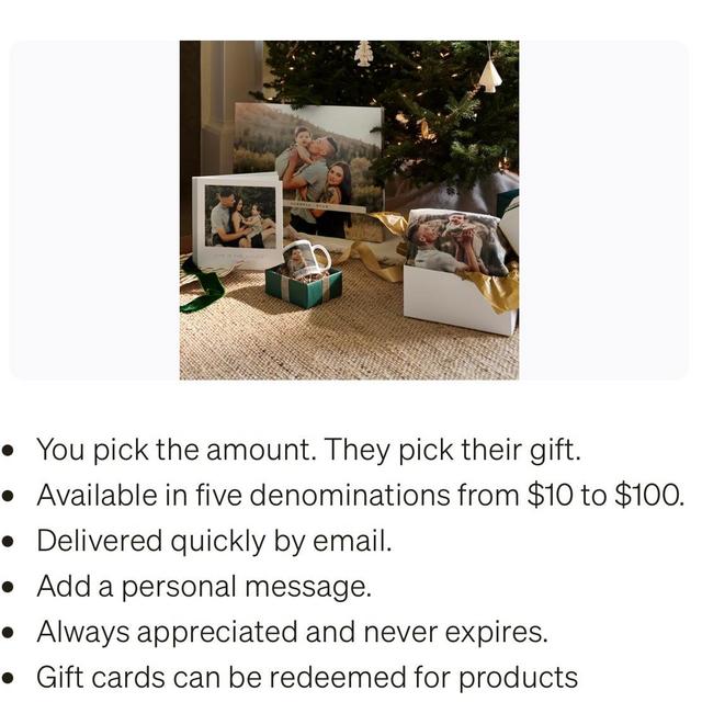 Shutterfly Gift Card