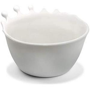 Fred SPILT MILK Splash Cereal Bowl, White