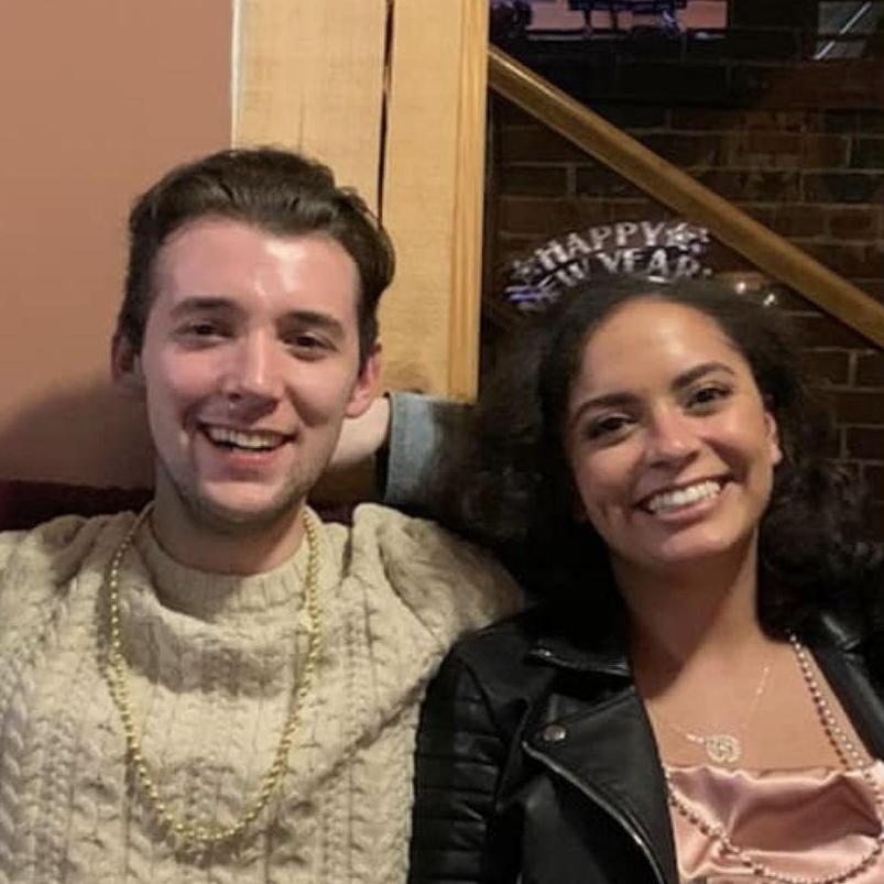 This was taken on NYE in 2020 at one of our favorite pubs in Dover.