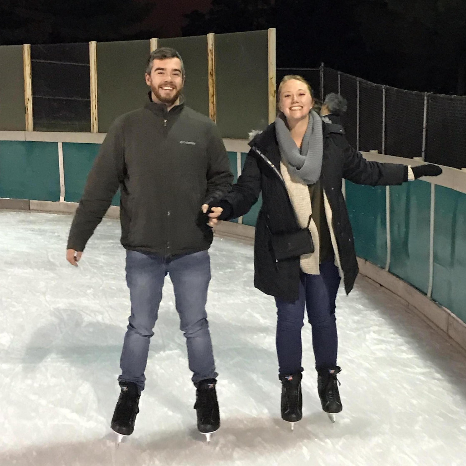 First time ice skating together.
Winter 2018