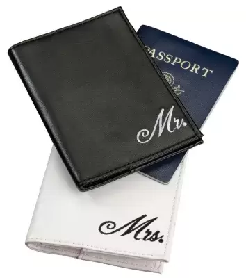 Lillian Rose™ Mr. and Mrs. Passport Covers 2-Piece Set