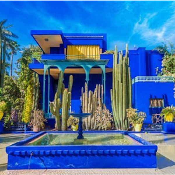 Tour of Jardin Majorelle