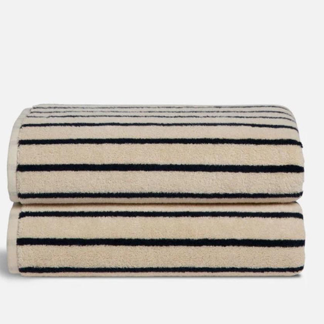 Super-Plush Turkish Cotton Bath Towels Midnight Navy