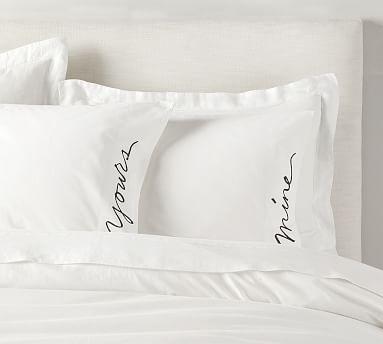 Yours/Mine Pillowcase Set, Standard S/2 Multi