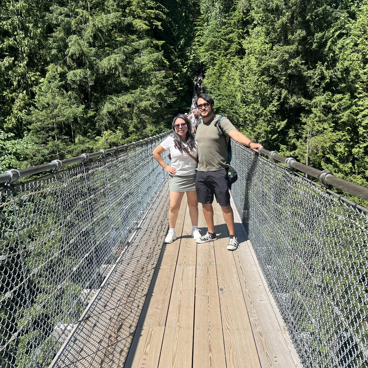 Capilano Bridge in Vancouver