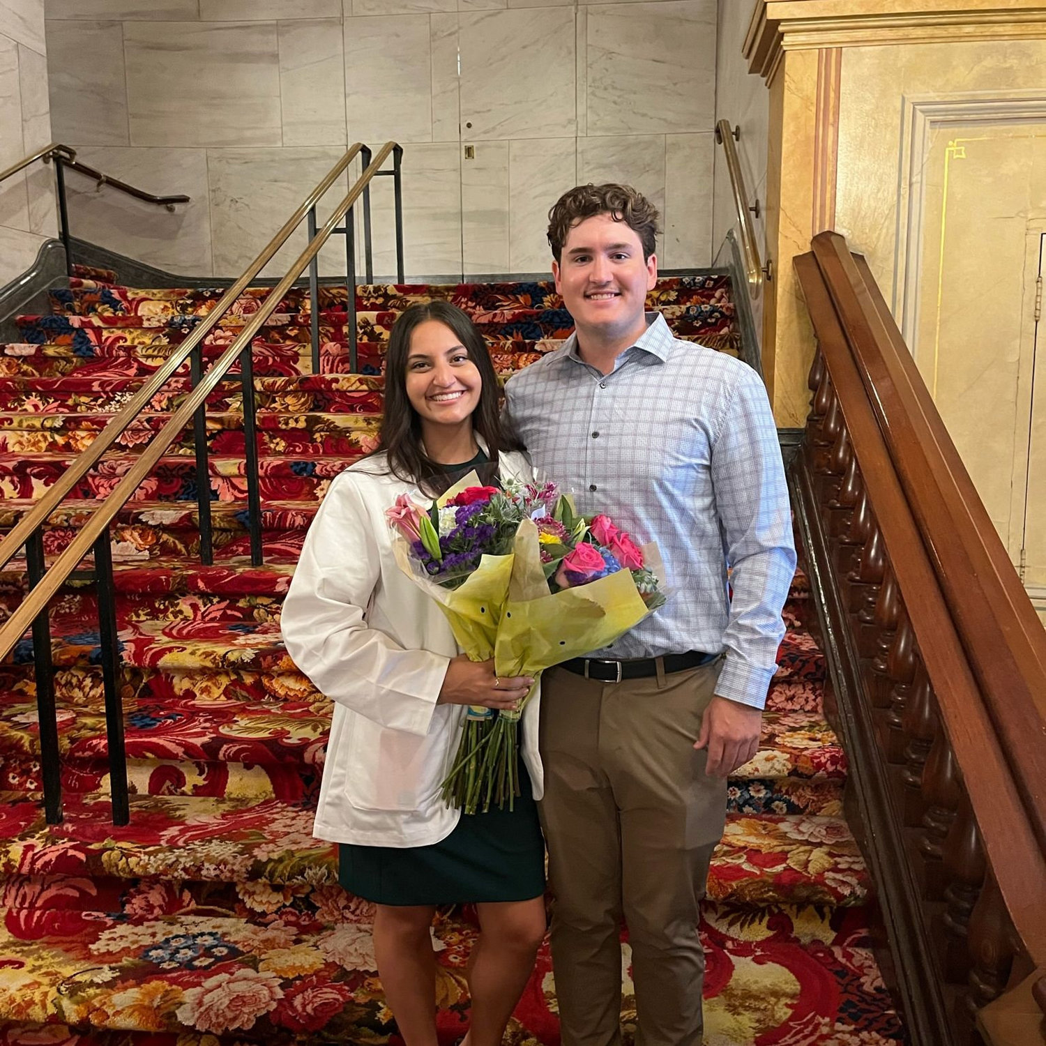 Arveen's White coat ceremony
