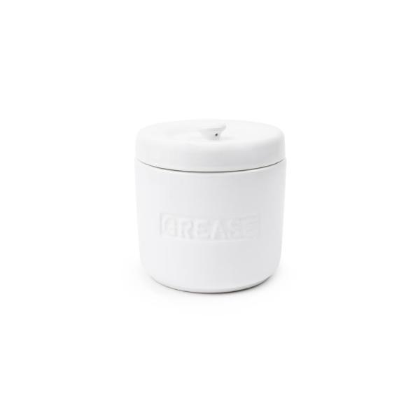 Porcelain Grease Container