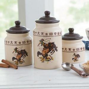 Bronco 3 Pc Canister Set