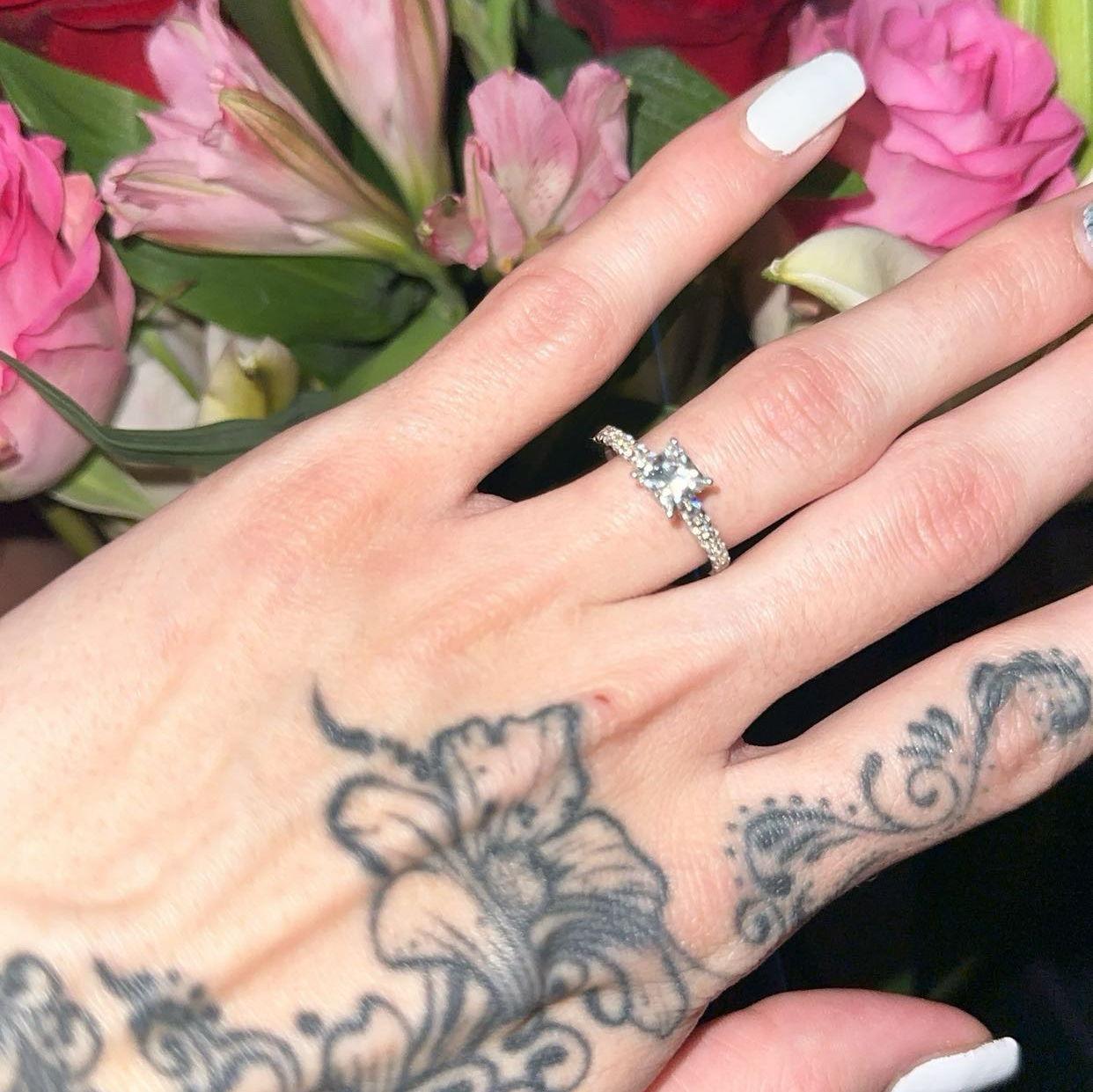He really put a ring on it!!