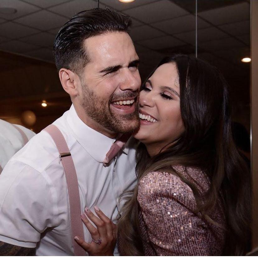 Our engagement party in 2020