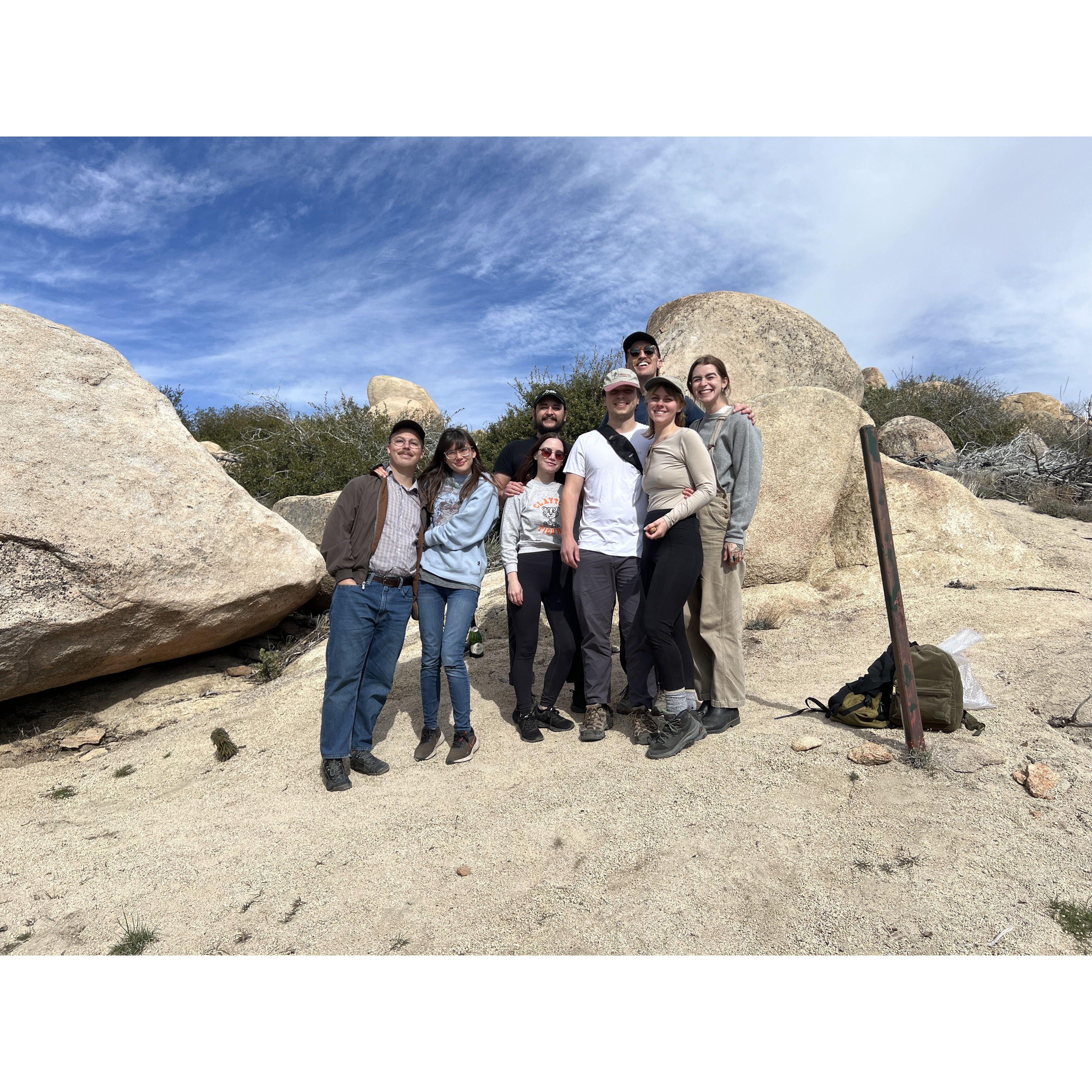 Jack, Tina, Skyler, Taylor, Hunter, Addy