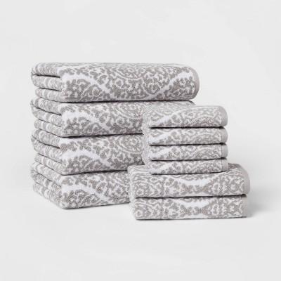 10pk Performance Classic Bath Towel Set - Threshold™