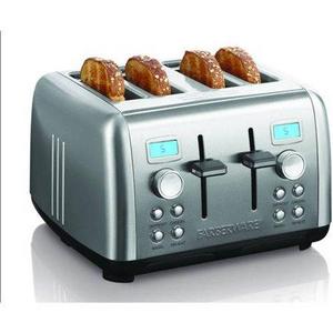 Farberware Stainless Steel Dual Control Digital 4 Slice Toaster