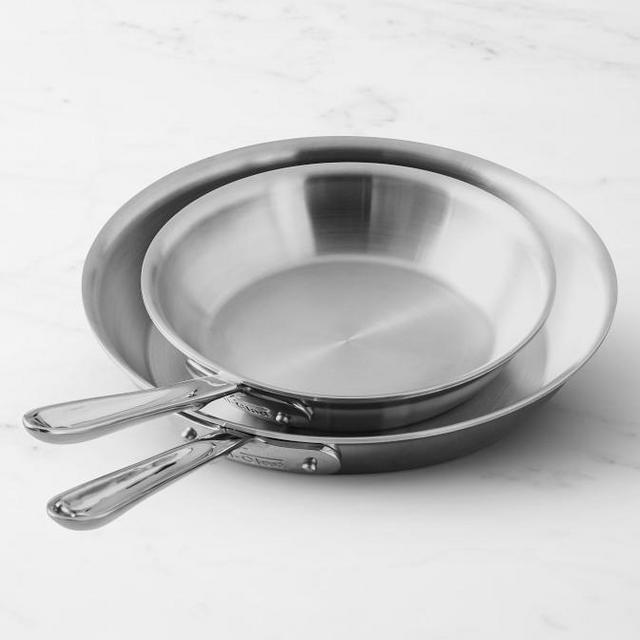 All-Clad d5 Stainless-Steel Deep Skillet Set