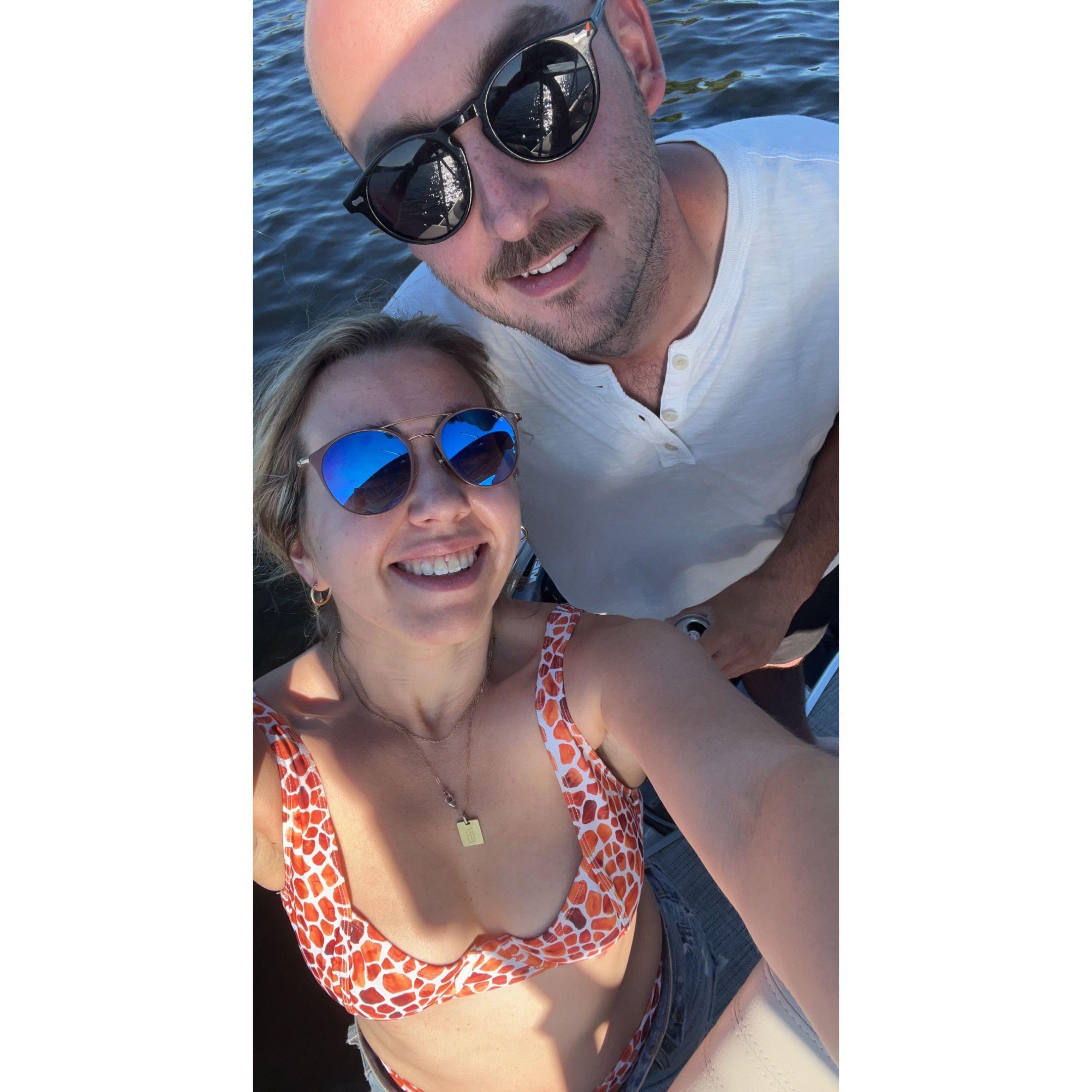 Our favorite summer days are out on the lake!