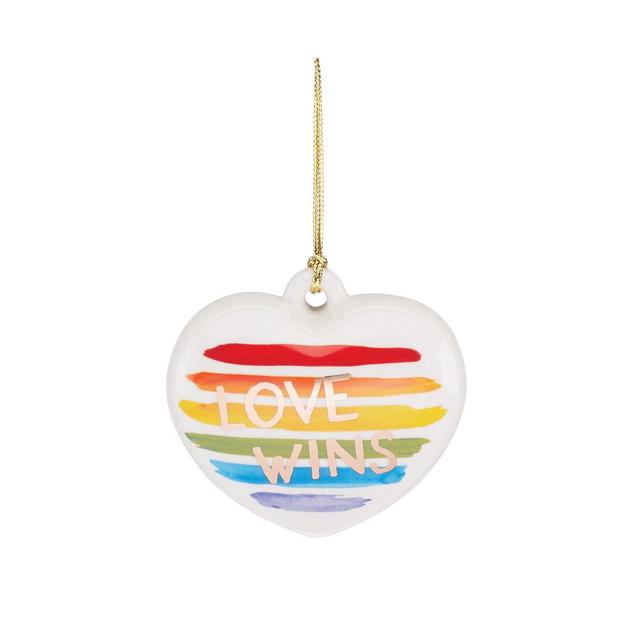 Lenox Love Wins Pride Ornament