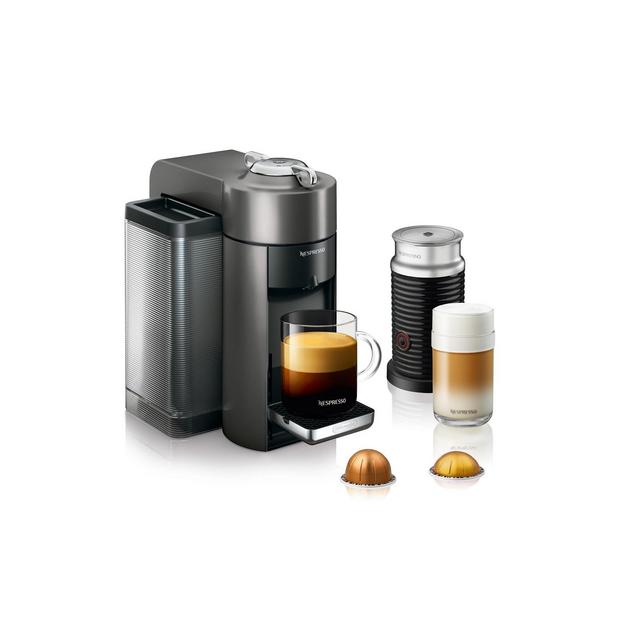 Nespresso Vertuo Coffee and Espresso Machine by De'Longhi with Aerocinno