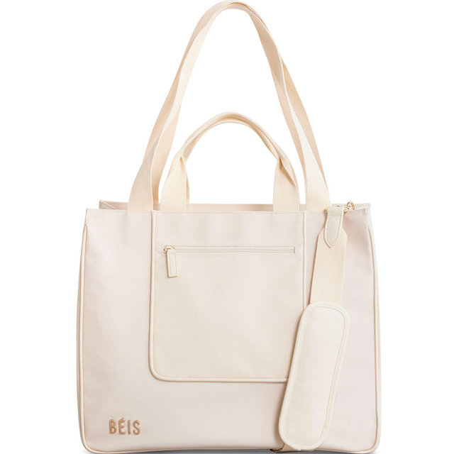 BÉIS The East To West Tote in Beige