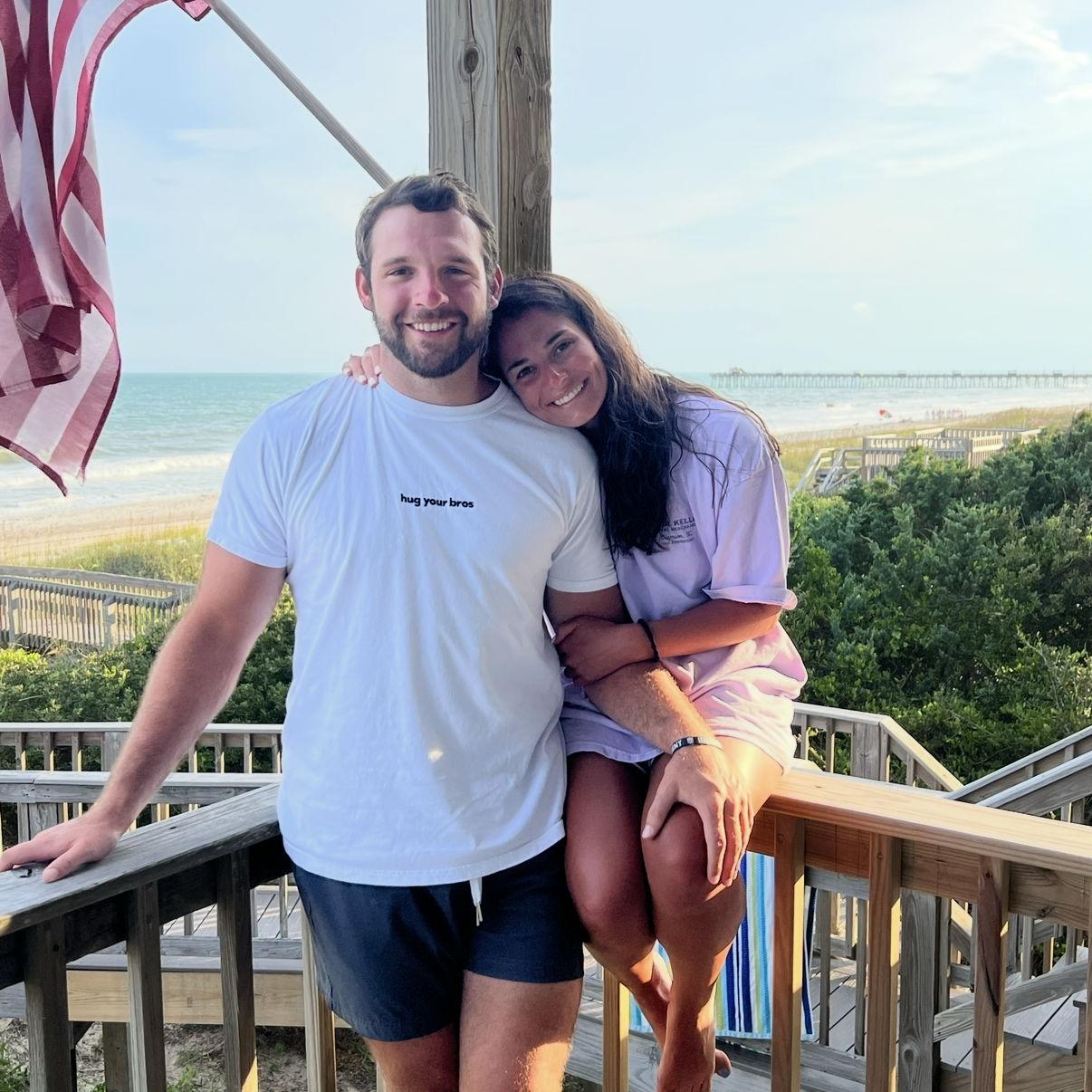 First beach trip to NC with Tye's family!