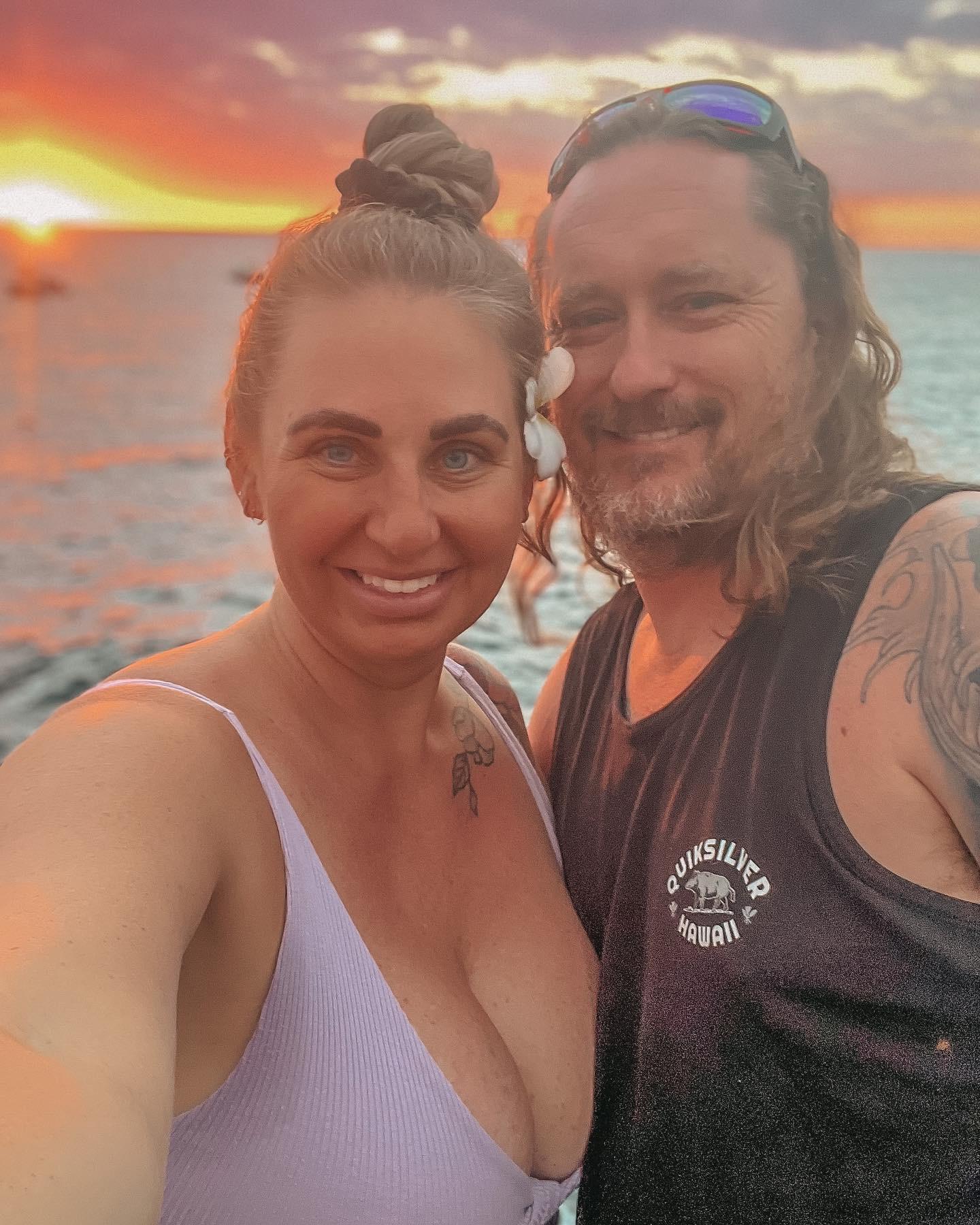 It was great to relax for a long weekend and watch a few sunsets-we both work evenings so it doesn’t happen much anymore