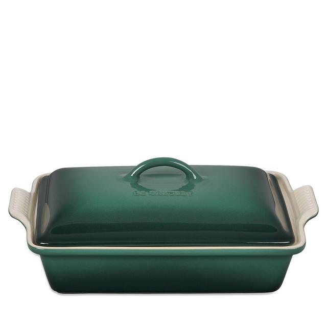 Le Creuset Stoneware 4 Quart Covered Rectangular Casserole