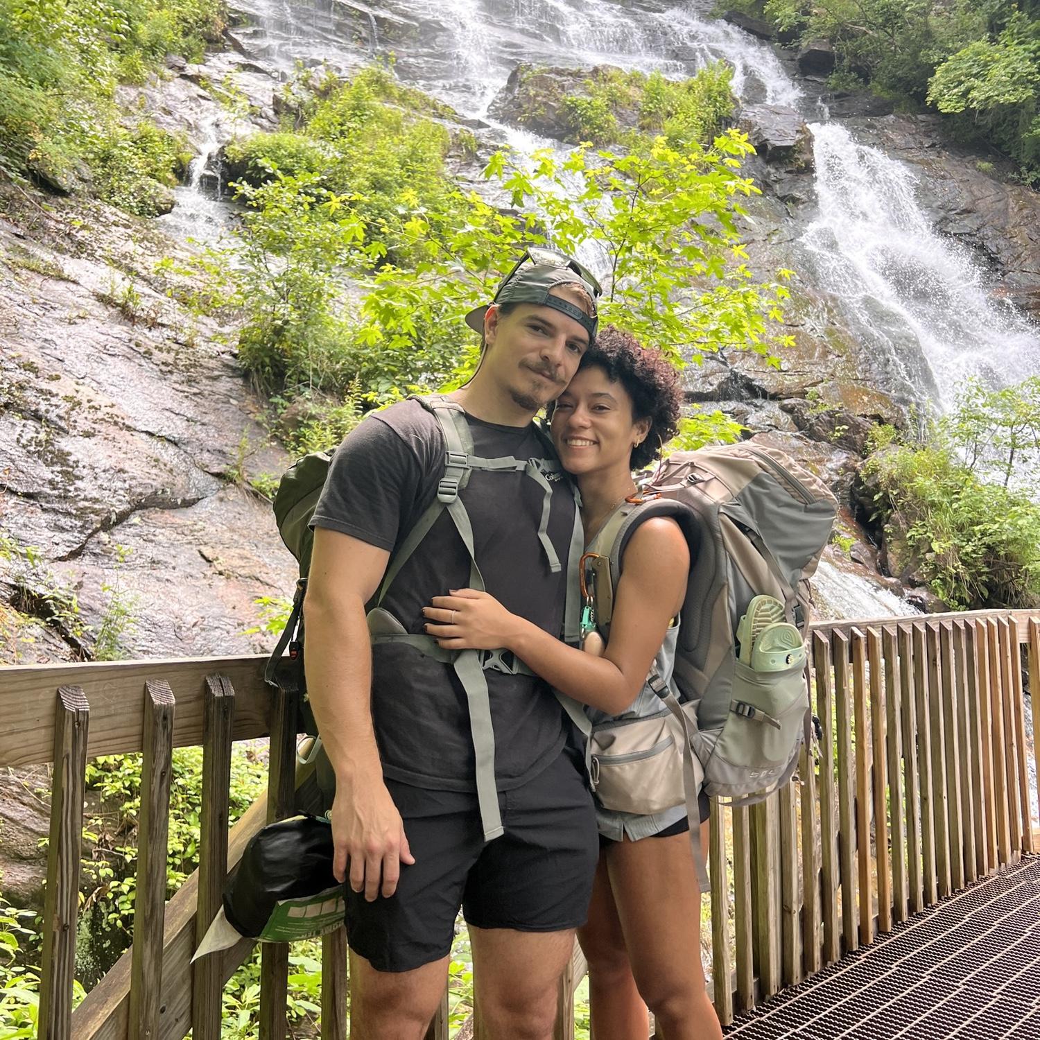 The hike where we famously fought off bears all night with Ross