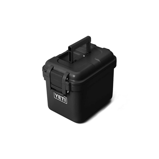 YETI LoadOut 15 GoBox Divided Waterproof Cargo Case, Dry Box, Camera Case, Fishing Tackle Box, Black