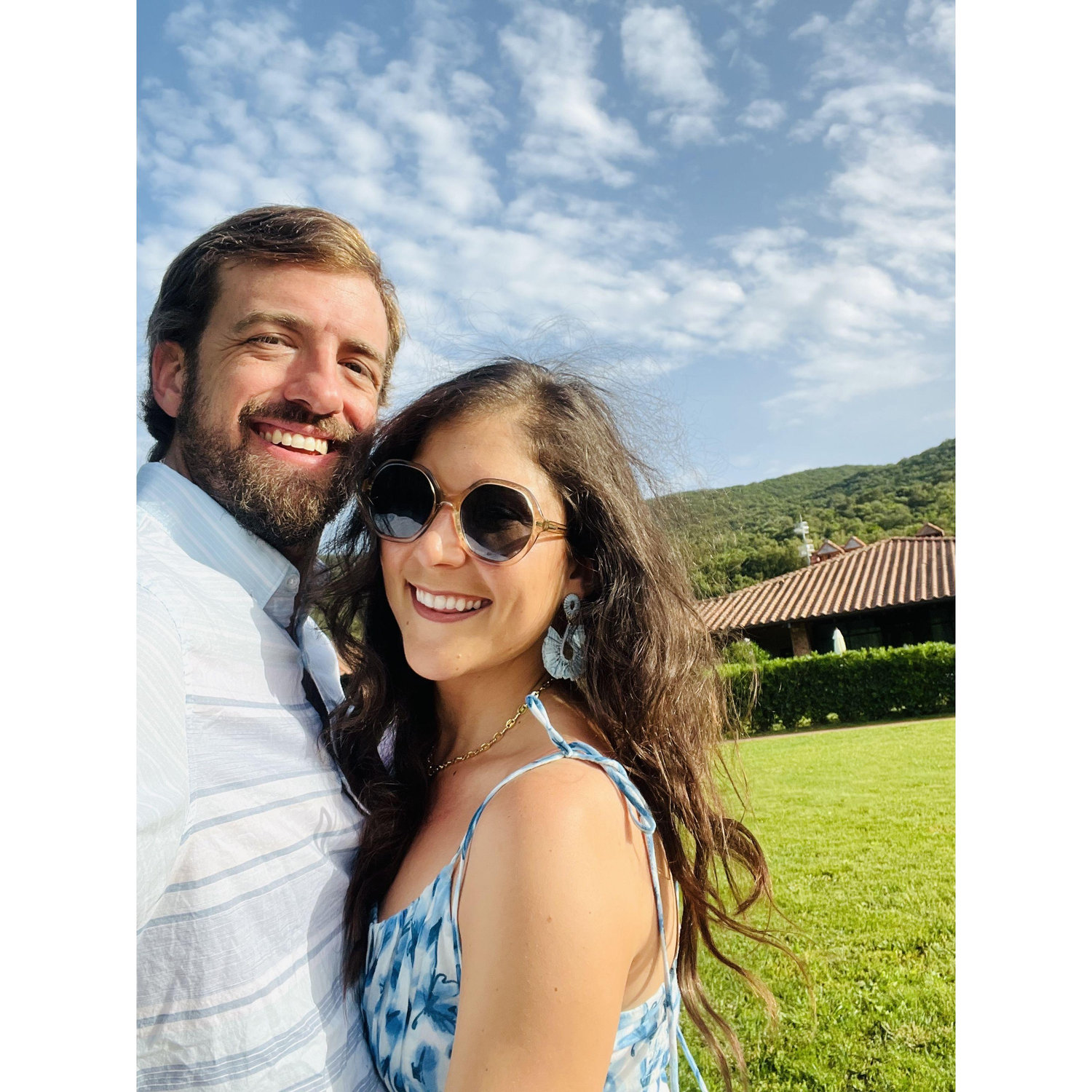 our first trip to italy together