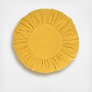 Gathered Round Pillow