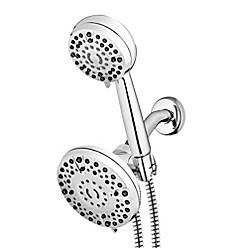 Waterpik® PowerPulse 2-in-1 Dual Shower System in Chrome