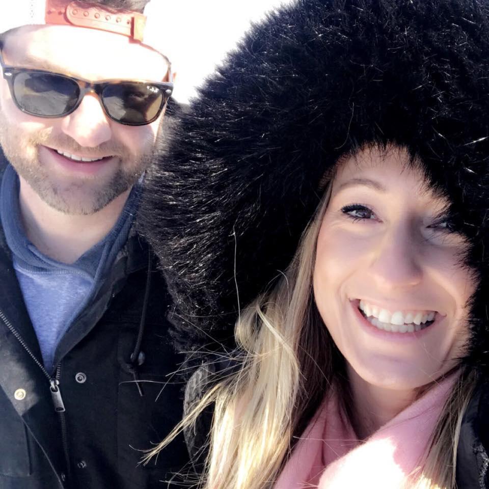 Surprise Valentine's Day trip to see Zachary in Des Moines when Melissa still lived in Pittsburgh