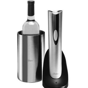 Oster Rechargeable and Cordless Wine Opener with Chiller