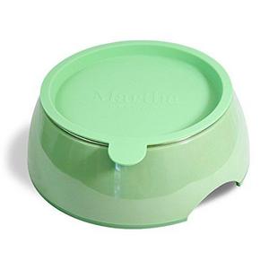 Martha Stewart Melamine Stainless Steel Pet Bowl Set with Lid