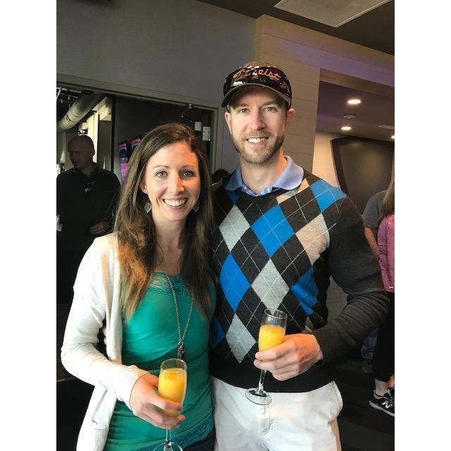 Top Golf company event - dressed for the occasion!